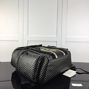 Forubags Gucci GG Dapper Dan Black/ Gold Backpack- 536413– W32xH45xD14 cm - 3