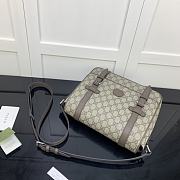 Forubags Gucci GG Messenger Brown Leather Bag – 658542 – W28xH24xD8.5 cm - 4