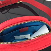 Forubags Gucci GG Marmont Matelasse Red – 476434 – W.18xH.11xD.5 cm - 6