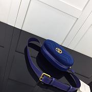 Forubags Gucci GG Marmont Matelasse Dark Blue – 476434 – W.18xH.11xD.5 cm - 2