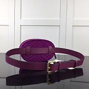 Forubags Gucci GG Marmont Matelasse Purple – 476434 – W.18xH.11xD.5 cm - 5