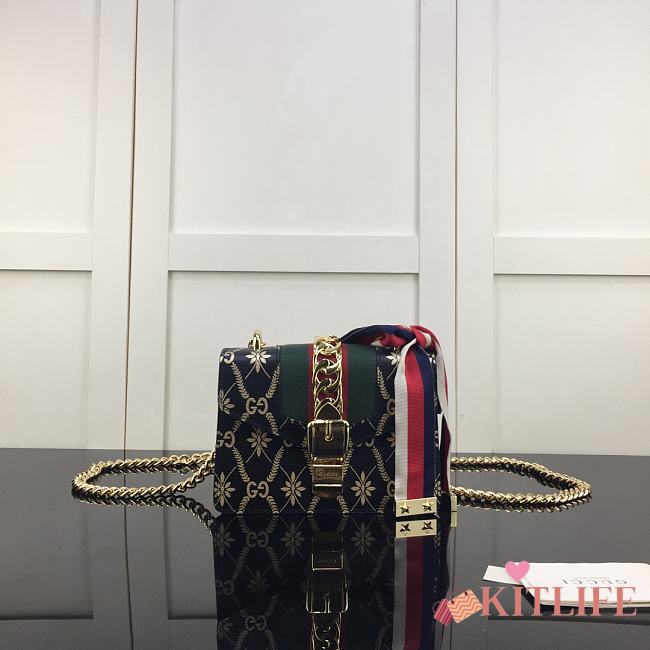 Forubags Gucci Sylvie Rhombus Gram – 431666 – 19x14x7.5 cm - 1