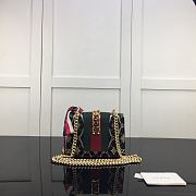 Forubags Gucci Sylvie Rhombus Gram – 431666 – 19x14x7.5 cm - 6