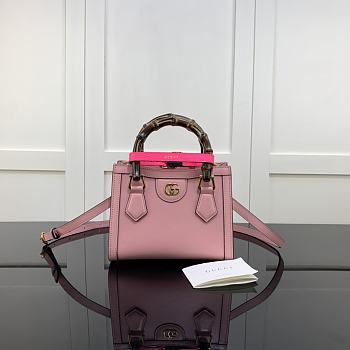 Forubags Gucci Diana Small Tote Bag Pink – 655661 – 20x16x10 cm