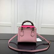 Forubags Gucci Diana Small Tote Bag Pink – 655661 – 20x16x10 cm - 3