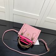 Forubags Gucci Diana Small Tote Bag Pink – 655661 – 20x16x10 cm - 5