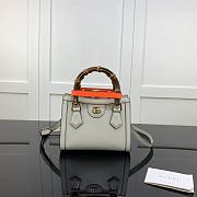 Forubags Gucci Diana Small Tote Bag White – 655661 – 20x16x10 cm - 1