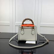 Forubags Gucci Diana Small Tote Bag White – 655661 – 20x16x10 cm - 2