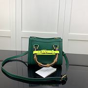 Forubags Gucci Diana Small Tote Bag Green – 655661 – 20x16x10 cm - 2
