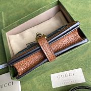 Forubags Gucci Jackie 1961 Card Case Wallet In Blue And Ivory GG Denim – 645536 – 11× 8.5x 3 cm - 5