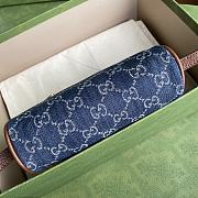 Forubags Gucci Ophidia GG Mini Dark Blue Bag – 517350 – 17.5× 12x 5.5 cm - 5