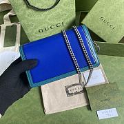 Forubags Gucci Dionysus Mini Navy Blue/ Green – 476432 – 16.5x10x4.5 cm - 2