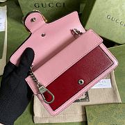 Forubags Gucci Dionysus Mini Red/ Pink – 476432 – 16.5x10x4.5 cm - 2