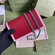 Forubags Gucci Dionysus Mini Red/ Pink – 476432 – 16.5x10x4.5 cm - 3