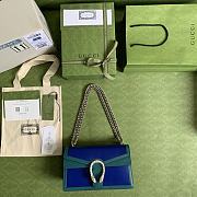 Forubags Gucci Dionysus Dark Blue/ Green – 400249 – 28x1x9 cm - 2