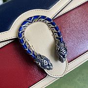 Forubags Gucci Dionysus Blue-Red/Apricot Whole Skin– 400249 – 28x17x9 cm - 5