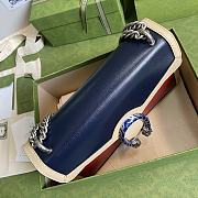 Forubags Gucci Dionysus Blue-Red/Apricot Whole Skin– 400249 – 28x17x9 cm - 4
