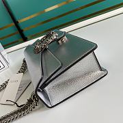 Forubags Gucci Dionysus Super Silver Lamé Leather - 499623 – 25x13.5x7 cm - 5