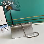 Forubags Gucci Dionysus Super Silver Lamé Leather - 499623 – 25x13.5x7 cm - 2