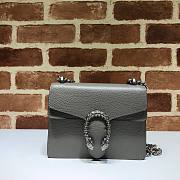 Forubags Gucci Dionysus Dusty Gray Leather - 421970 – 20x15.5x5 cm - 1