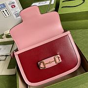 Forubags Gucci Horsbit 1955 Red/ Pink - 602204 – 25x18x8 cm - 3