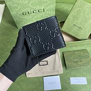 Forubags Gucci GG Embossed Wallet Black - 625562 – 12x9.7cm - 4