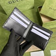 Forubags Gucci GG Embossed Wallet Black - 625562 – 12x9.7cm - 2