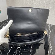 Forubags Prada System Nappa Leather Patchwork Bag Black - 1BD291 –28×18x7.5 cm - 2