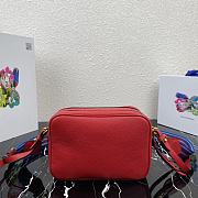 Forubags Prada Leather Cross-Body Bag Clay Red - 1BH082 – 22×15x9 cm - 2
