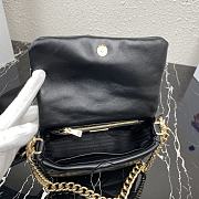 Forubags Prada System Nappa Leather Patchwork Mini Bag Black - 1BD292 –21×16x7 cm - 2