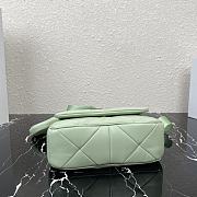 Forubags Prada System Nappa Leather Patchwork Mini Bag Mint - 1BD292 –21×16x7 cm - 6