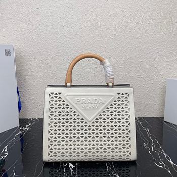 Forubags Prada Tote Bag White - 1BG405 –30×24x16 cm