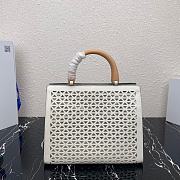 Forubags Prada Tote Bag White - 1BG405 –30×24x16 cm - 3