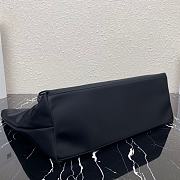 Forubags Prada Re-Nylon and Saffiano Leather Tote Bag Black - 1BG107 – 40×34x16 cm - 4