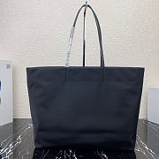 Forubags Prada Re-Nylon and Saffiano Leather Tote Bag Black - 1BG107 – 40×34x16 cm - 6