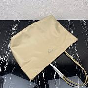 Forubags Prada Re-Nylon and Saffiano Leather Tote Bag Desert Beige - 1BG107 – 40×34x16 cm - 4