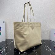 Forubags Prada Re-Nylon and Saffiano Leather Tote Bag Desert Beige - 1BG107 – 40×34x16 cm - 6