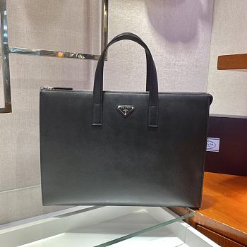 Forubags Prada Saffiano Leather Tote Black - 2VG039 – 40×30x9 cm