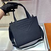 Forubags Prada Drill Tote Bag Black - 1BG382 – 26×23.5x9 cm - 5