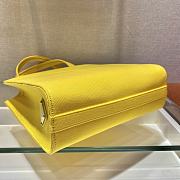 Forubags Prada Drill Tote Bag Sunny Yellow - 1BG382 – 26×23.5x9 cm - 2
