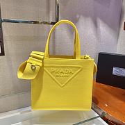 Forubags Prada Drill Tote Bag Sunny Yellow - 1BG382 – 26×23.5x9 cm - 3