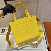 Forubags Prada Drill Tote Bag Sunny Yellow - 1BG382 – 26×23.5x9 cm - 4