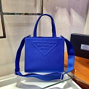 Forubags Prada Drill Tote Bag Light Blue - 1BG382 – 26×23.5x9 cm - 1