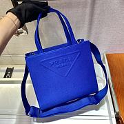 Forubags Prada Drill Tote Bag Light Blue - 1BG382 – 26×23.5x9 cm - 4