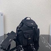 Forubags Prada Medium Nylon Backpack Black - 1BZ811 – 32×30x15 cm - 6