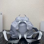 Forubags Prada Medium Nylon Backpack Cornflower Blue - 1BZ811 – 32×30x15 cm - 5