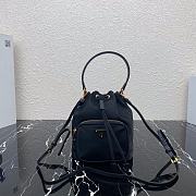 Forubags Prada Tessuto Nero Black Nylon and Saffiano Leather Black - 1N1864 – 23×18×12 cm - 1