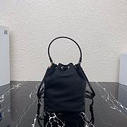 Forubags Prada Tessuto Nero Black Nylon and Saffiano Leather Black - 1N1864 – 23×18×12 cm - 5