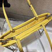 Forubags Prada Nylon Leather Handbag Yellow - 1BA252 – 22×23 cm - 2