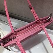 Forubags Prada Nylon Leather Handbag Pink - 1BA252 – 22×23 cm - 6